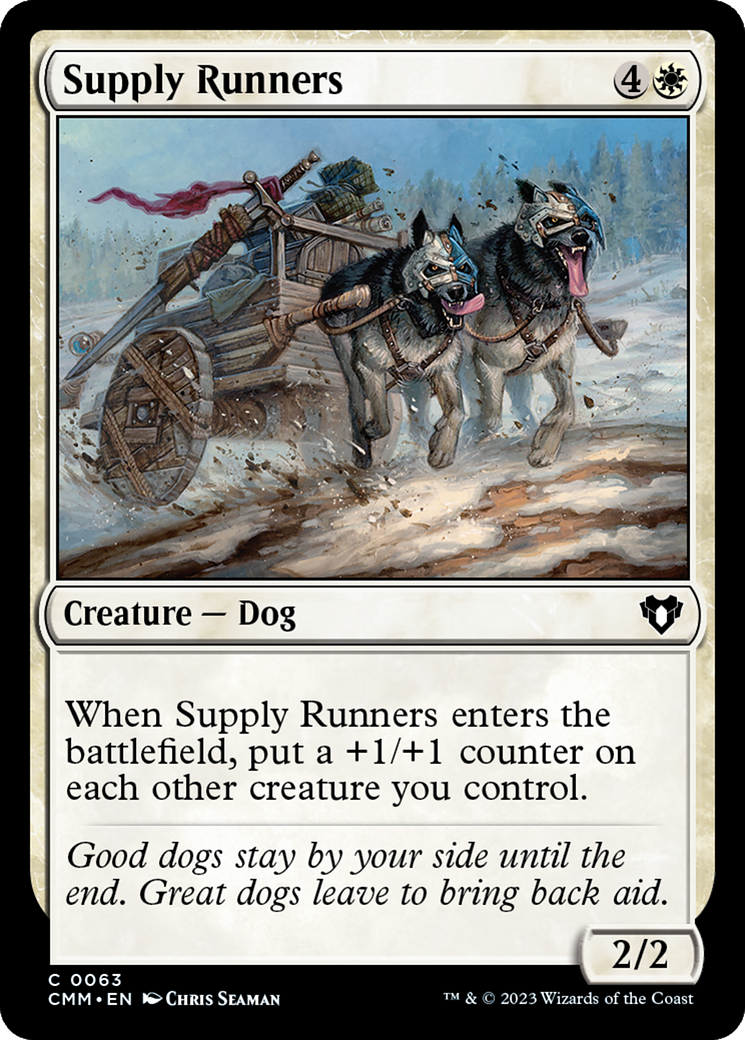Supply Runners [Commander Masters] - Destination Retro