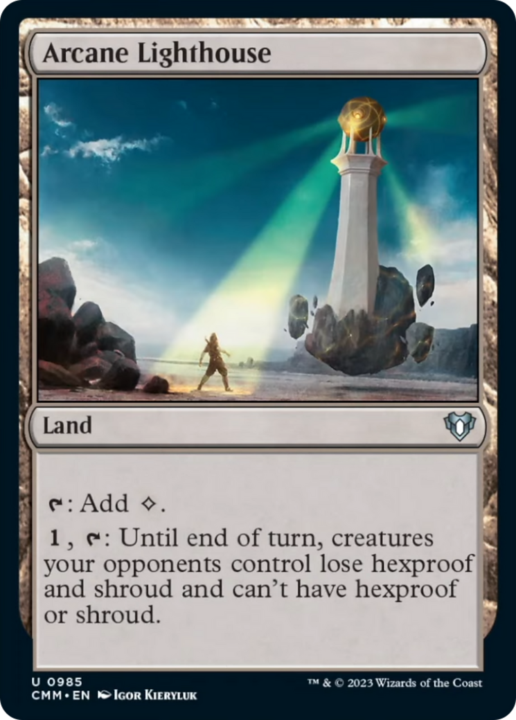Arcane Lighthouse [Commander Masters] - Destination Retro