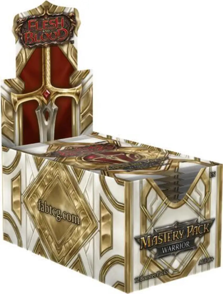 FLESH AND BLOOD  - MASTERY PACK: WARRIOR - BOOSTER BOX