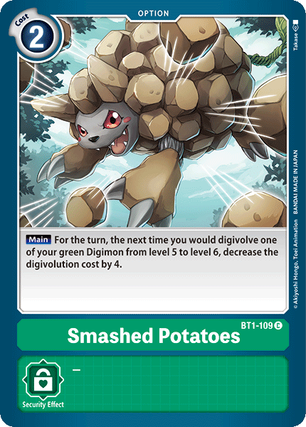 Smashed Potatoes [BT1-109] [Release Special Booster Ver.1.0] - Destination Retro