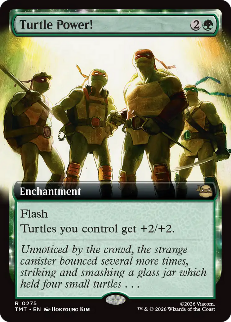 Turtle Power! (Extended Art) [Teenage Mutant Ninja Turtles] - Destination Retro