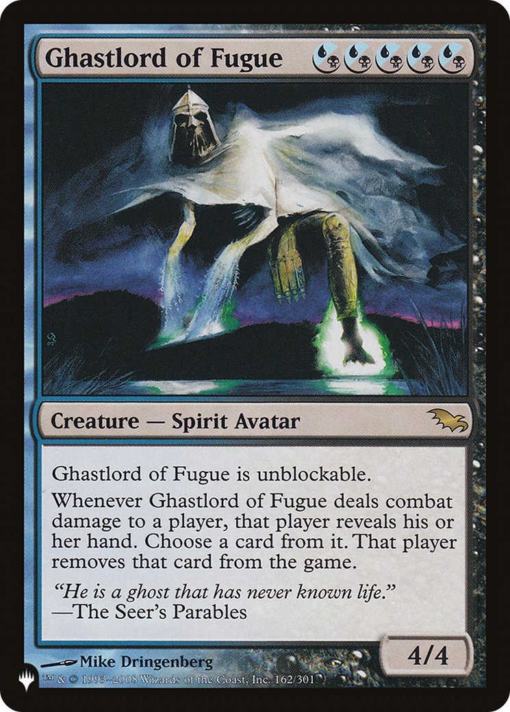 Ghastlord of Fugue [The List] - Destination Retro
