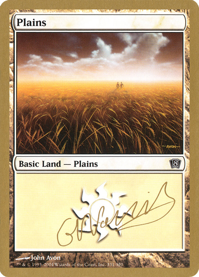 Plains (gn331) (Gabriel Nassif) [World Championship Decks 2004] - Destination Retro