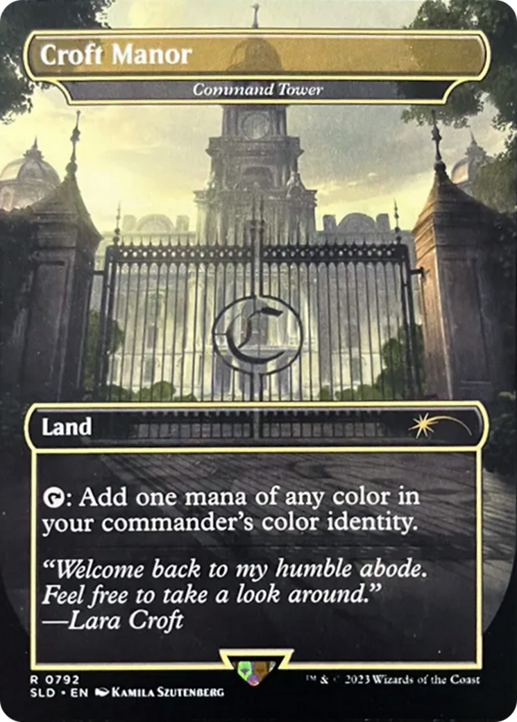 Croft Manor - Command Tower [Secret Lair Drop Series] - Destination Retro