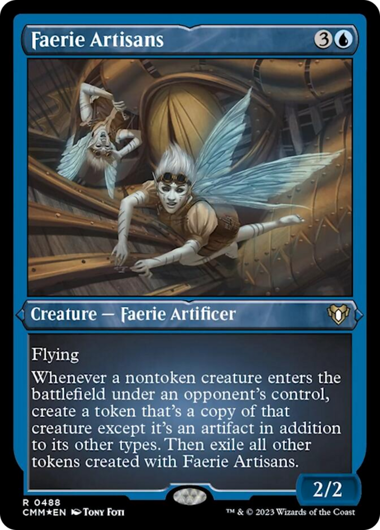 Faerie Artisans (Foil Etched) [Commander Masters] - Destination Retro