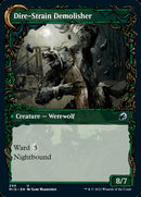 Burly Breaker // Dire-Strain Demolisher (Showcase Equinox) [Innistrad: Midnight Hunt] - Destination Retro