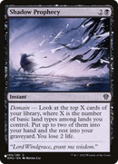 Shadow Prophecy [The List] - Destination Retro