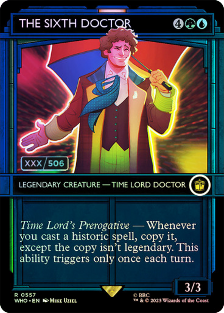 The Sixth Doctor (Serial Numbered) [Doctor Who] - Destination Retro