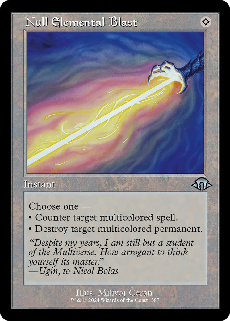 Null Elemental Blast (Retro) [Modern Horizons 3] - Destination Retro