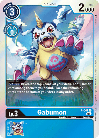 Gabumon [P-042] [Promotional Cards] - Destination Retro