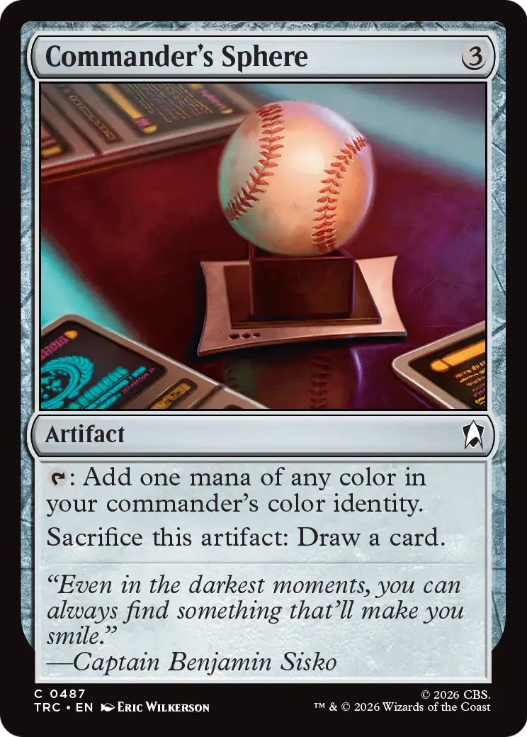 Commander's Sphere (Surge Foil) [Star Trek Commander] - Destination Retro