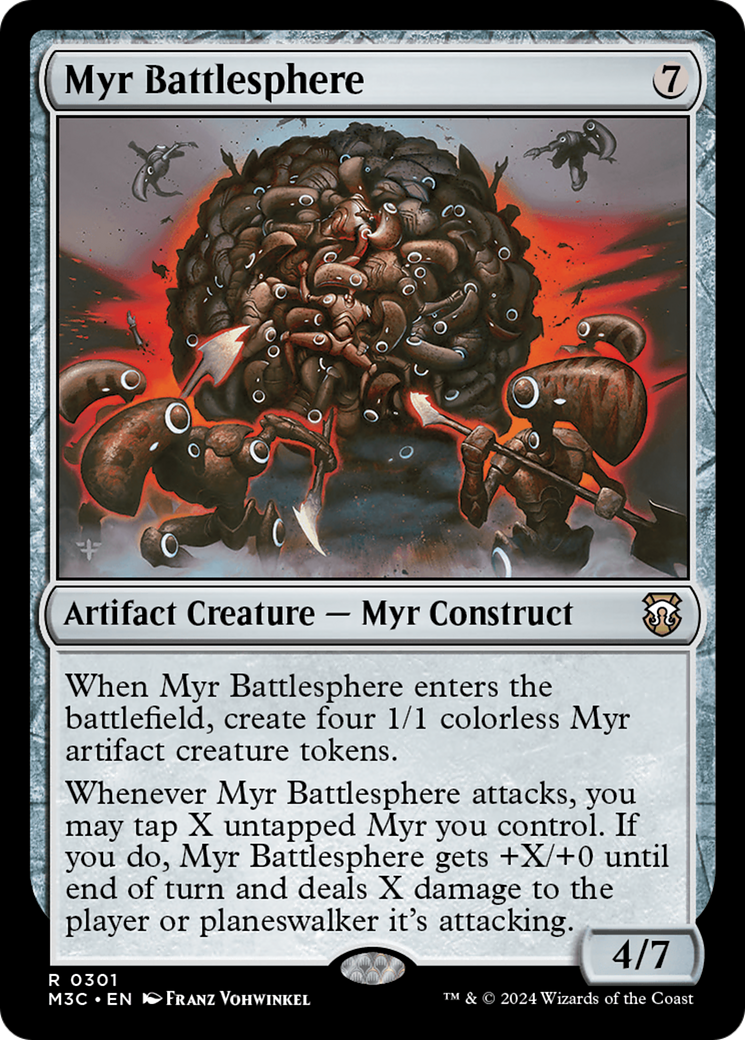 Myr Battlesphere [Modern Horizons 3 Commander] - Destination Retro