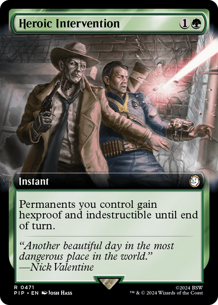 Heroic Intervention (Extended Art) [Fallout] - Destination Retro