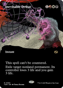 Inevitable Defeat (Borderless) [Tarkir: Dragonstorm] - Destination Retro