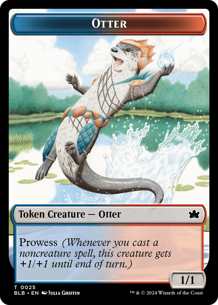 Otter Token [Bloomburrow Tokens] - Destination Retro