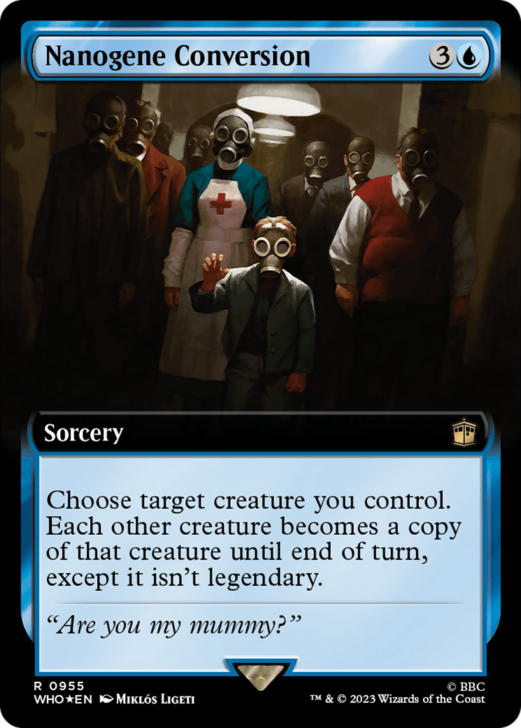 Nanogene Conversion (Extended Art) (Surge Foil) [Doctor Who] - Destination Retro