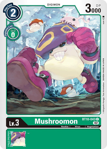 Mushroomon [BT10-043] [Xros Encounter] - Destination Retro