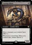 Lazotep Sliver (Extended Art) [Commander Masters] - Destination Retro