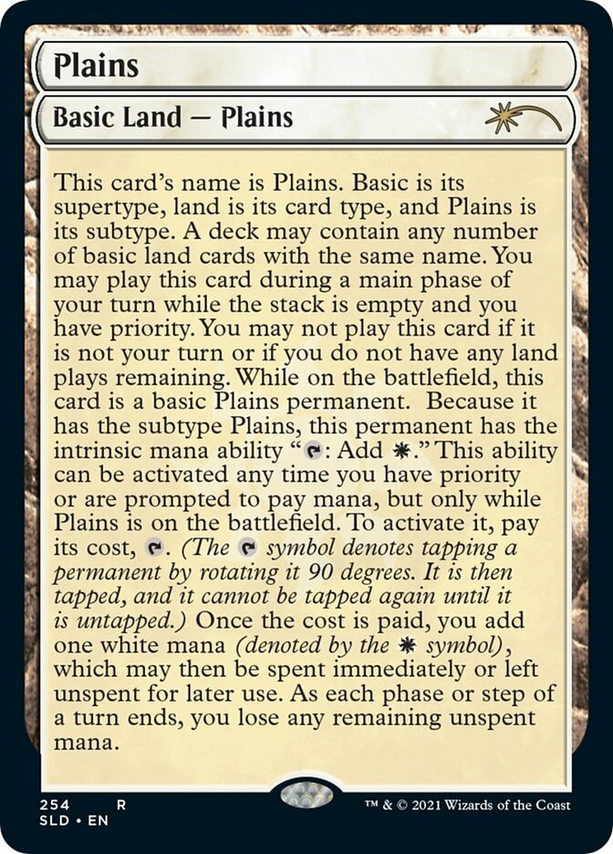 Plains (254) [Secret Lair Drop Series] - Destination Retro