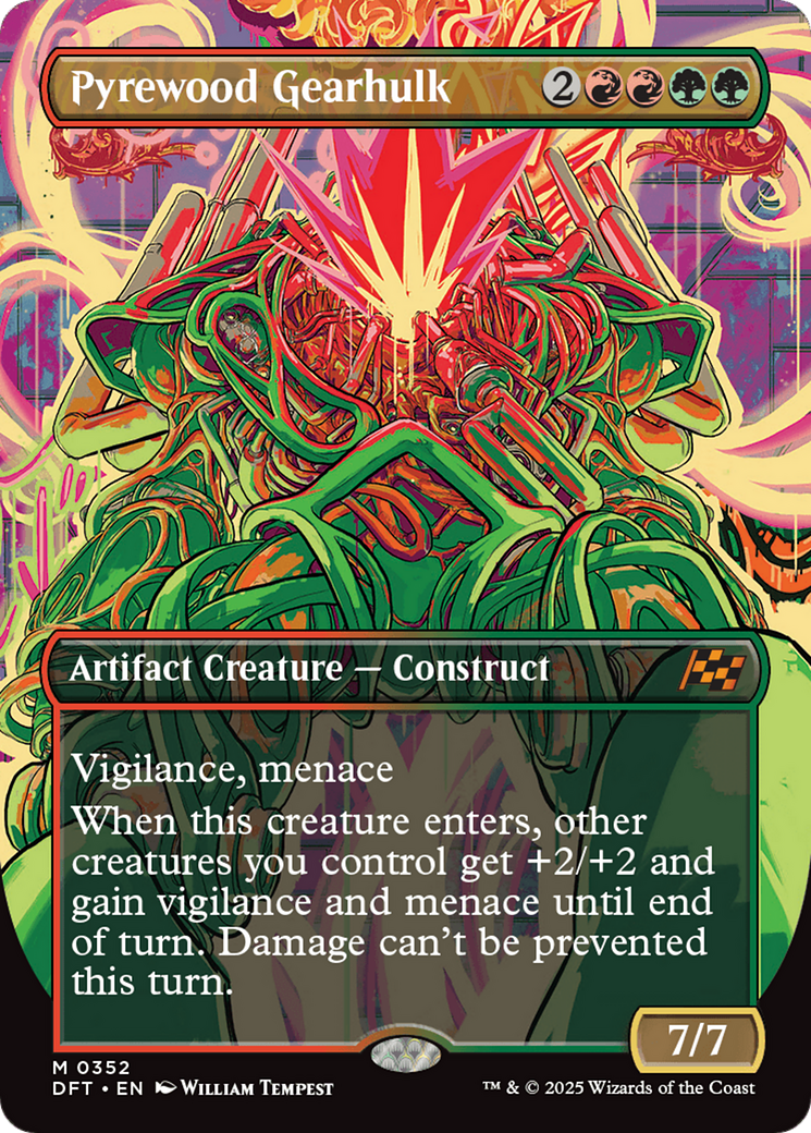 Pyrewood Gearhulk (Borderless) [Aetherdrift] - Destination Retro