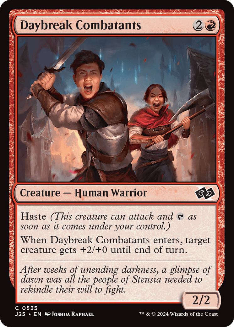 Daybreak Combatants [Foundations Jumpstart] - Destination Retro