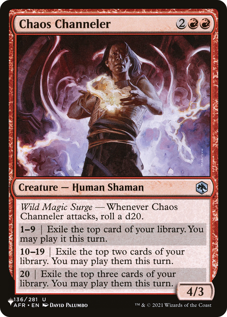 Chaos Channeler [The List] - Destination Retro