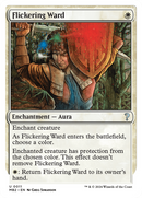 Flickering Ward (White Border) [Mystery Booster 2] - Destination Retro
