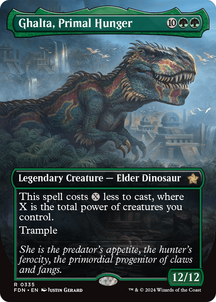 Ghalta, Primal Hunger (Borderless) [Foundations] - Destination Retro