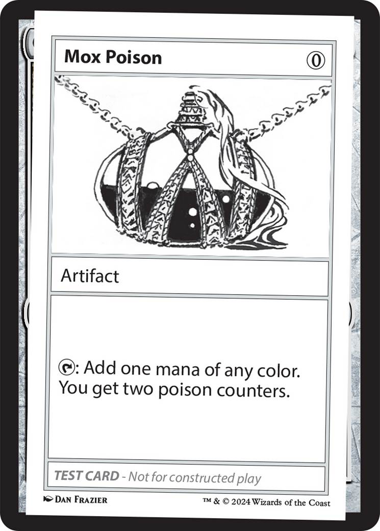 Mox Poison [Mystery Booster 2 Playtest Cards] - Destination Retro