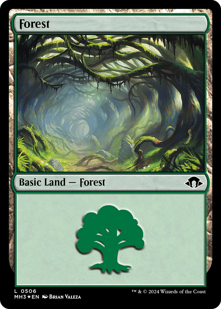 Forest (0506) (Ripple Foil) [Modern Horizons 3] - Destination Retro