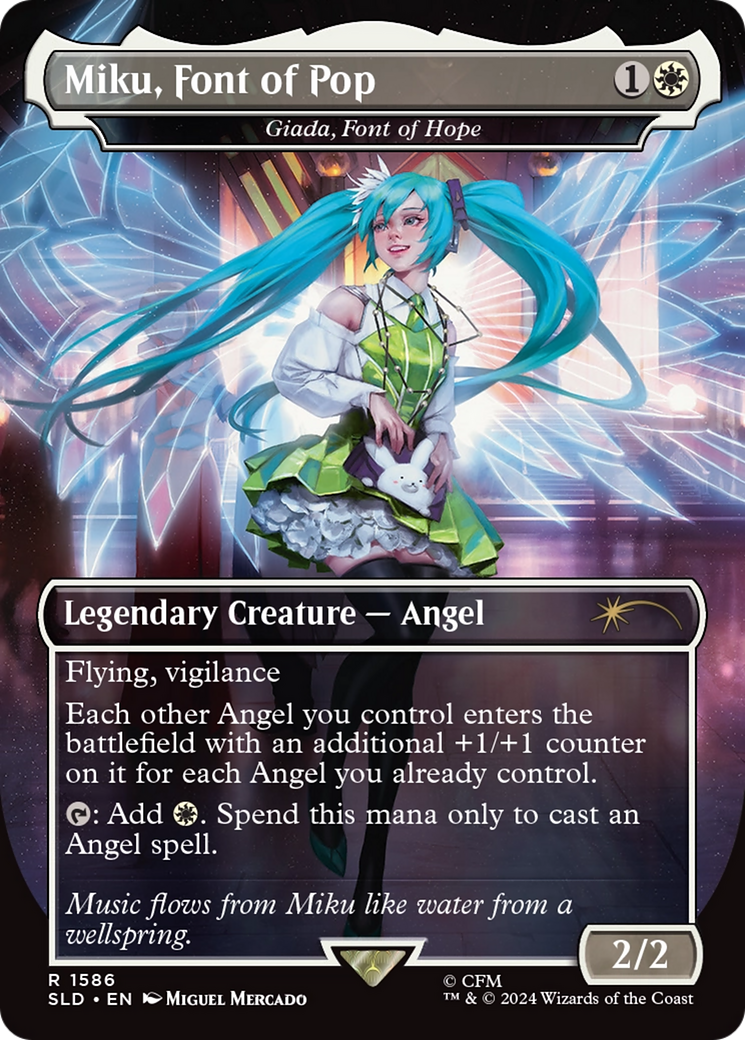 Miku, Font of Pop - Giada, Font of Hope [Secret Lair Drop Series] - Destination Retro