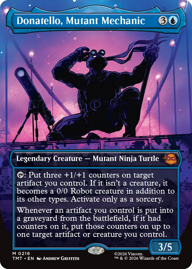 Donatello, Mutant Mechanic (Borderless) [Teenage Mutant Ninja Turtles] - Destination Retro