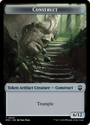 Construct // Myr Double-Sided Token [Modern Horizons 3 Commander Tokens] - Destination Retro