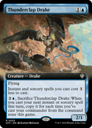 Thunderclap Drake (Extended Art) [Outlaws of Thunder Junction Commander] - Destination Retro