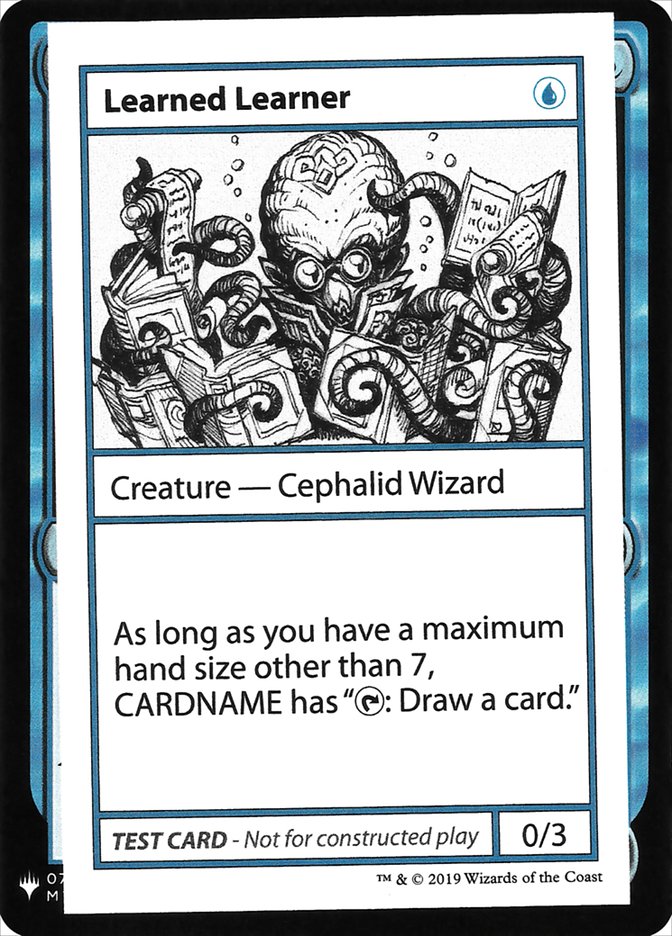 Learned Learner [Mystery Booster Playtest Cards] - Destination Retro