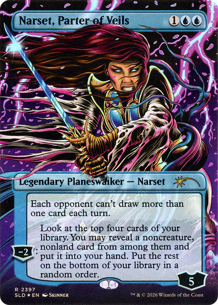 Narset, Parter of Veils (2397) [Secret Lair Drop Series] - Destination Retro
