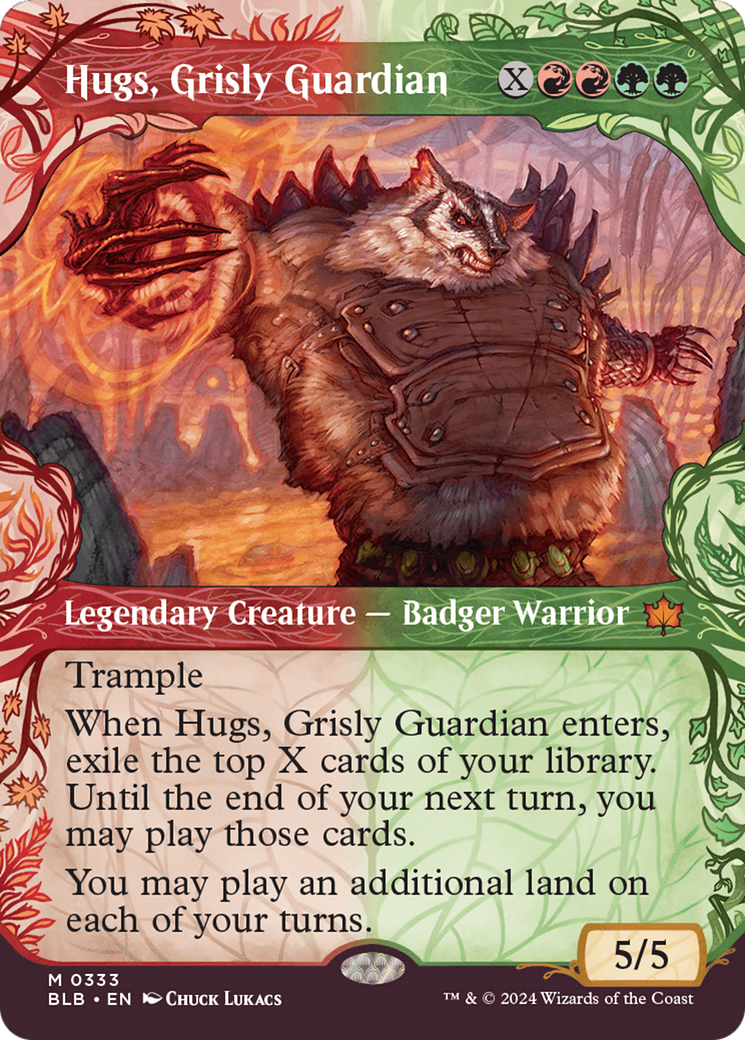 Hugs, Grisly Guardian (Showcase) [Bloomburrow] - Destination Retro