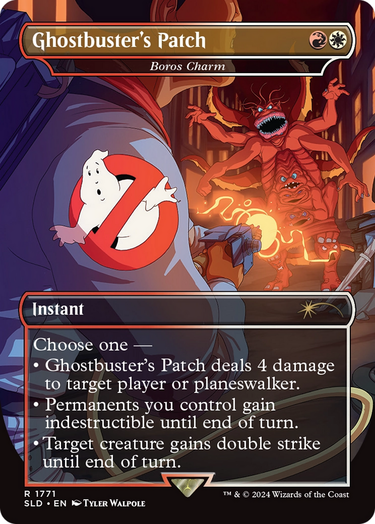 Ghostbuster's Patch - Boros Charm [Secret Lair Drop Series] - Destination Retro
