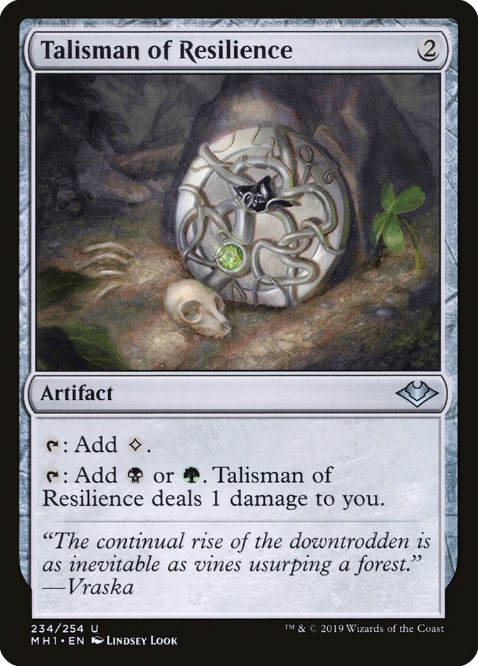 Talisman of Resilience [Modern Horizons] - Destination Retro