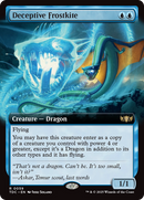 Deceptive Frostkite (Extended Art) [Tarkir: Dragonstorm Commander] - Destination Retro