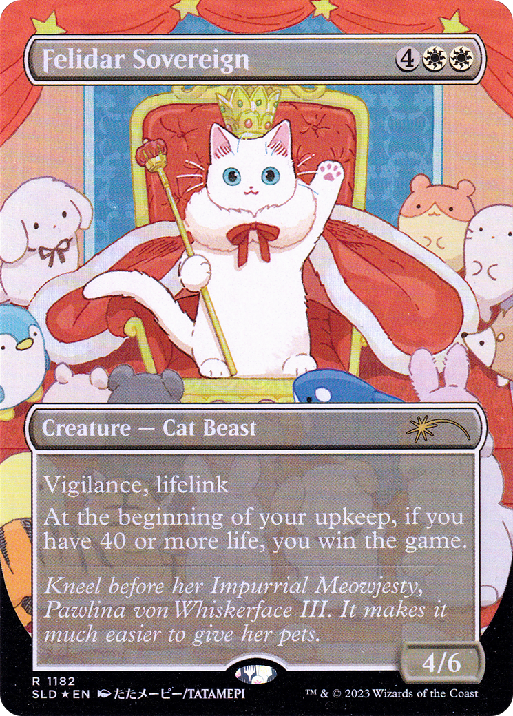 Felidar Sovereign (Borderless) [Secret Lair Drop Series] - Destination Retro
