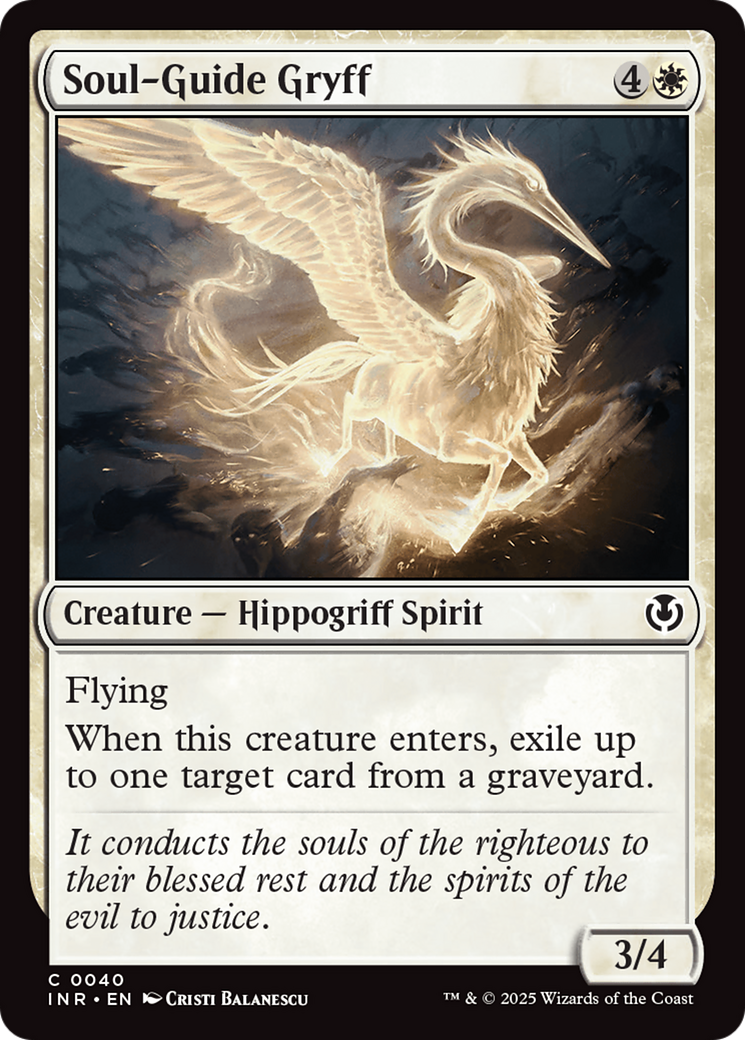 Soul-Guide Gryff [Innistrad Remastered] - Destination Retro