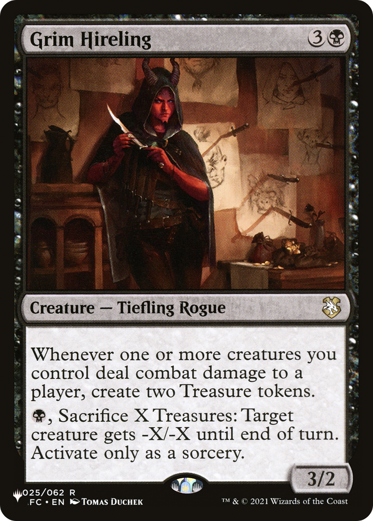 Grim Hireling [The List] - Destination Retro