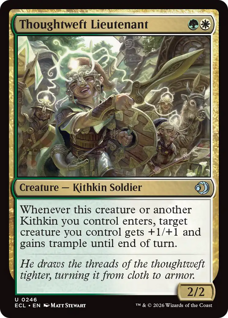 Thoughtweft Lieutenant [Lorwyn Eclipsed] - Destination Retro