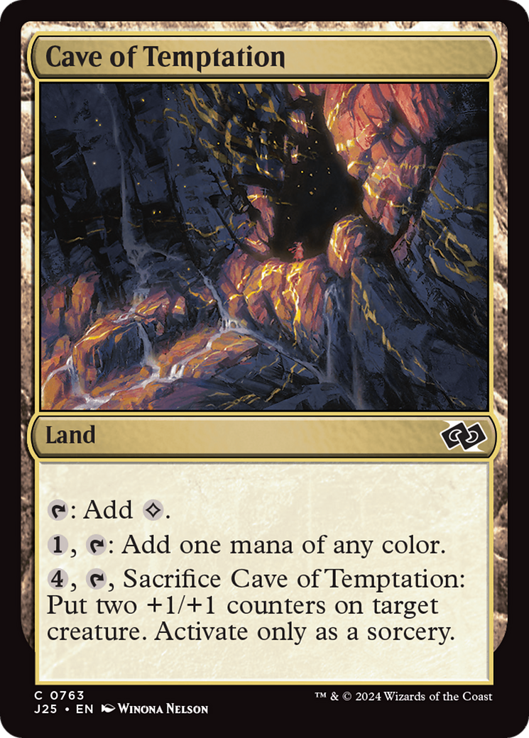 Cave of Temptation [Foundations Jumpstart] - Destination Retro