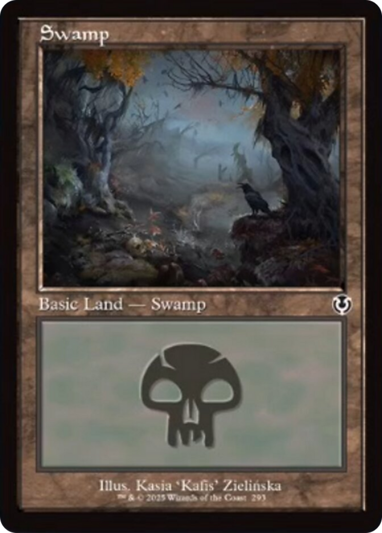 Swamp (293) (Retro Frame) [Innistrad Remastered] - Destination Retro