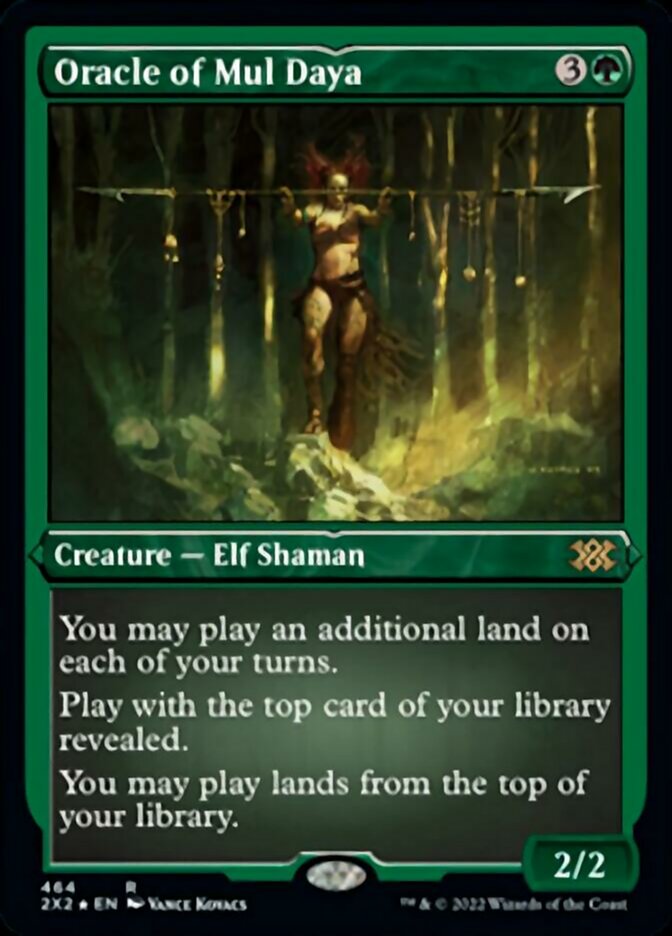 Oracle of Mul Daya (Foil Etched) [Double Masters 2022] - Destination Retro