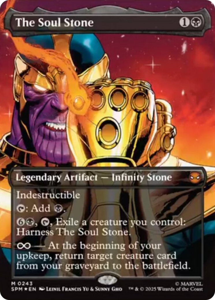 The Soul Stone (Borderless) [Marvel's Spider-Man] - Destination Retro