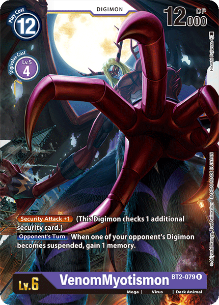 VenomMyotismon [BT2-079] [Release Special Booster Ver.1.0] - Destination Retro