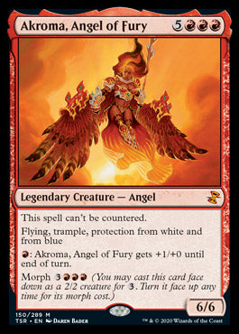 Akroma, Angel of Fury [Time Spiral Remastered] - Destination Retro